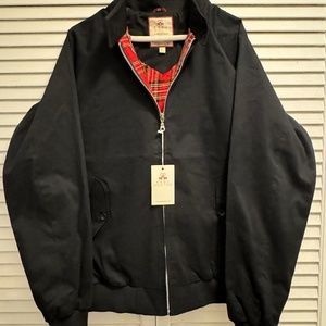 Real Hoxton Harrington Jacket (Black, Sz. L)